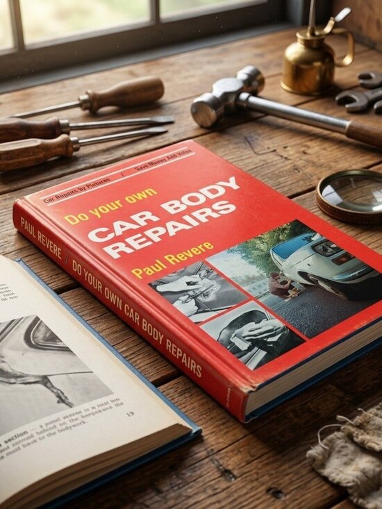 Other - Paul Revere Do Your Own Car Body Repairs Vintage 1973 Hardcover Manual
